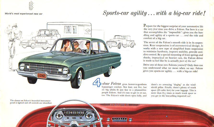 1960 Ford Falcon Brochure Page 1